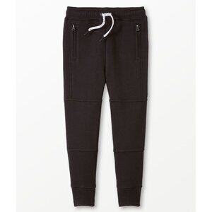 Hanna Andersson Slim Fit French Terry Double Knee Sweatpants Size 2T Black